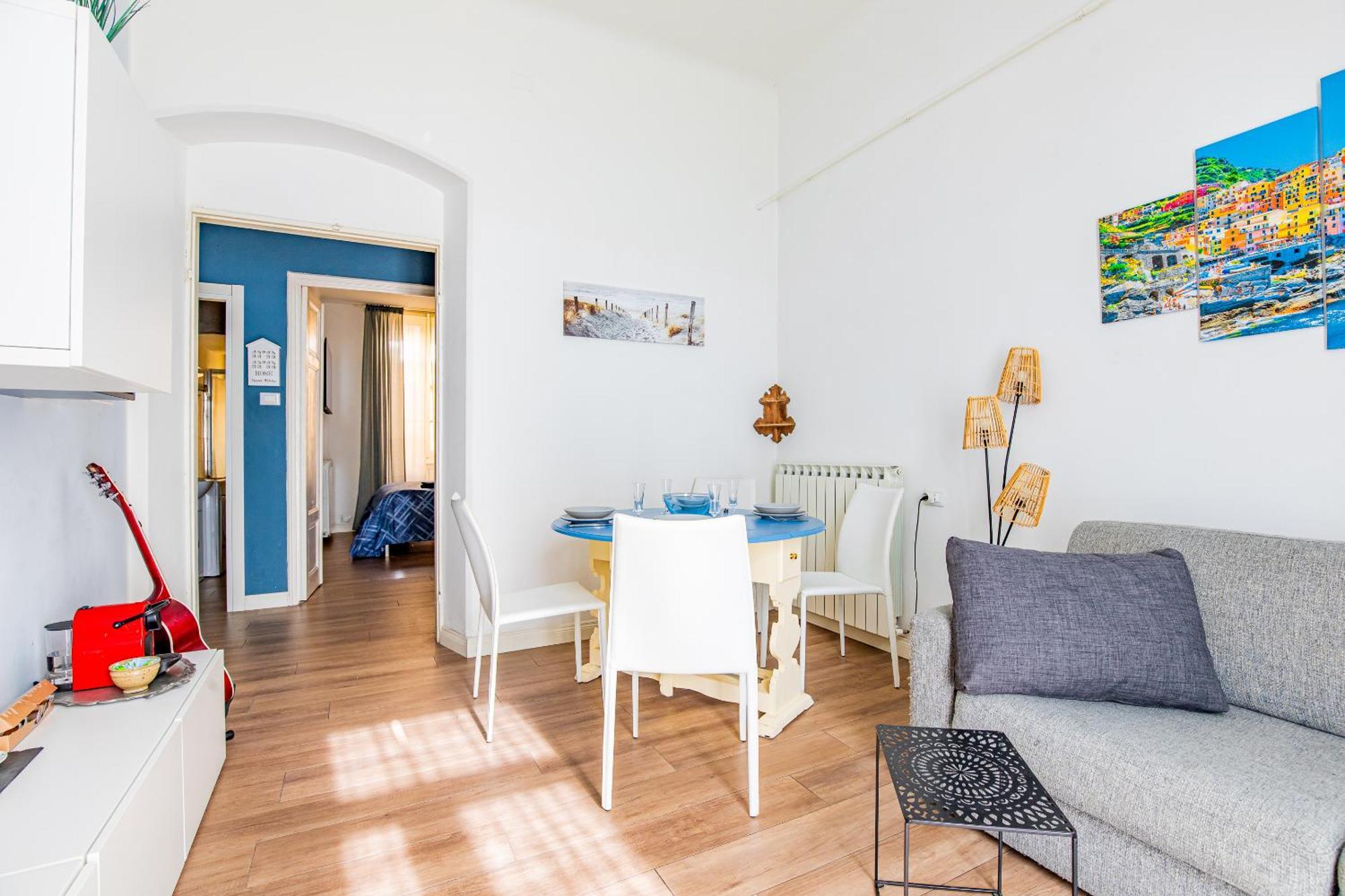 The Blue House, Terre Marine Apartment La Spezia Bagian luar foto